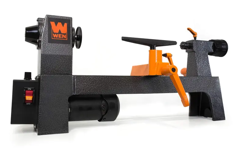 Wen La3421 8" X 13" Variable-Speed Benchtop Wood Lathe 1