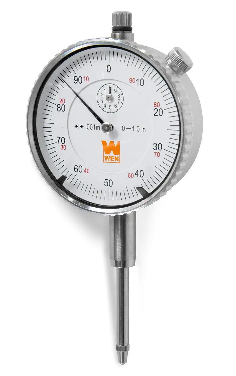 Wen Precision Dial Indicator With 0.001-Inch Resolution (0.025 Mm) 1
