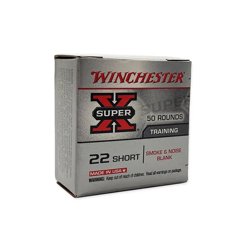 Winchester .22 Caliber Black Powder Blank Cartridges – Extra-Loud 1