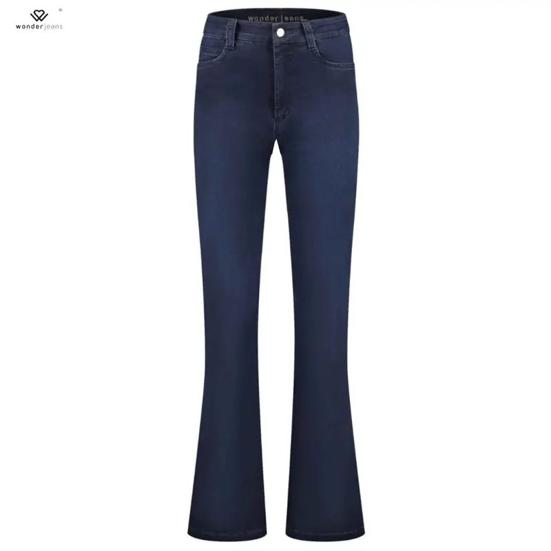 Wonderjeans Wf Flared Blue Used Tall Jeans 1
