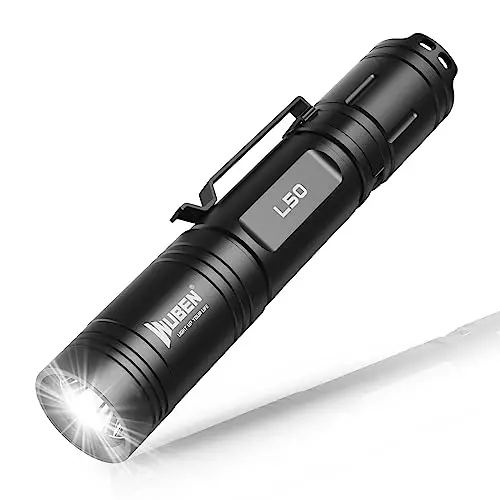 Wuben L50 Rechargeable Tactical Flashlight: 1200 Lumens, Usb-C, Ip68 Waterproof, 5 Lighting Modes For Emergency, Rescue & Field Use 1
