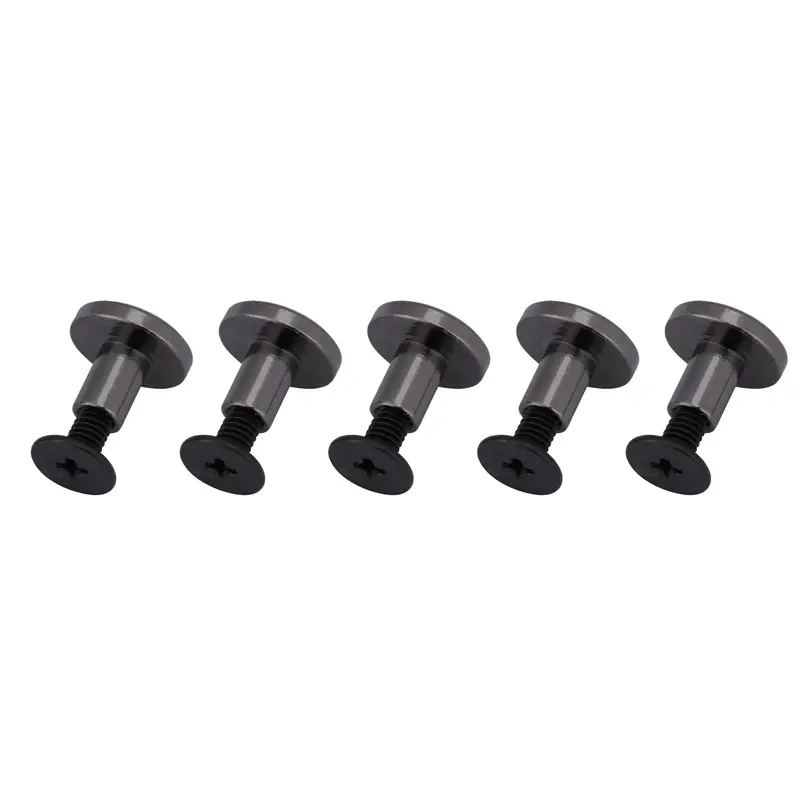 Xinliya 20-Piece Brass Rivet Studs – Flat-Head Post Rivets (8Mm) For Leathercraft, Luggage & Craft Projects 1