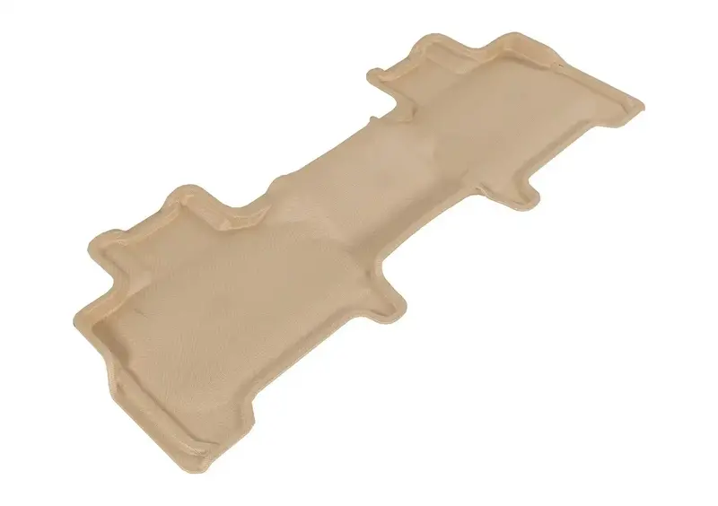 3D Maxpider Kagu Tan Floor Mat – Second-Row Rear Fit 1