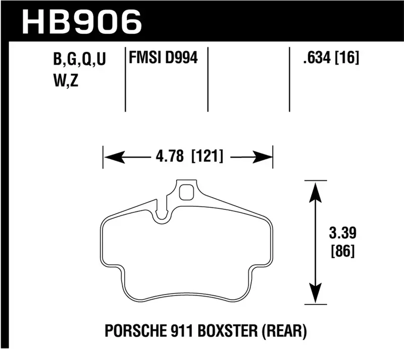Hawk Performance Dtc-80 Race-Inspired Brake Pads – 0.634" Thickness For Track & Street Use 1