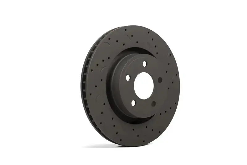 Hawk Talon Brake Rotors – Cross-Drilled & Slotted For Improved Cooling And Bite 1