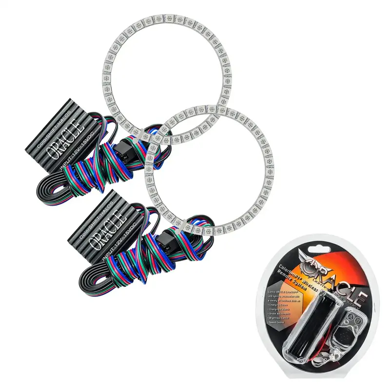 Oracle Lighting Halo Ring Emitter Set – 3980-330 Headlight Accent Upgrade 1