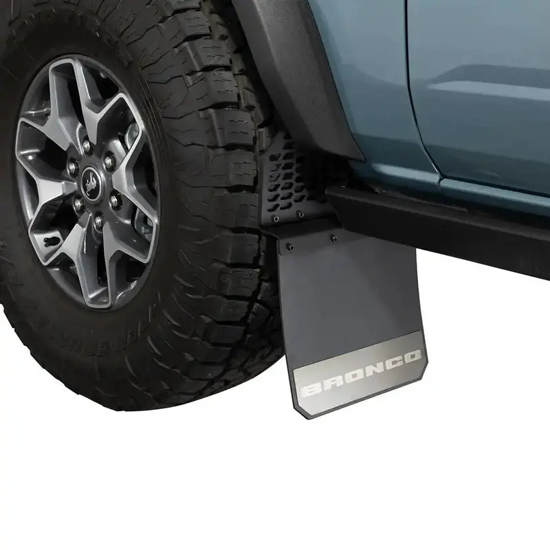 Putco Mud Skins Hex License Plate Frame – Ford Licensed Charcoal Finish 1