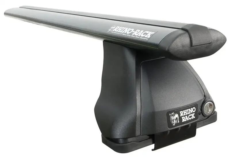 Rhino-Rack Ja2224 Vortex 2500 Black Roof Rack With Dual Crossbars 1