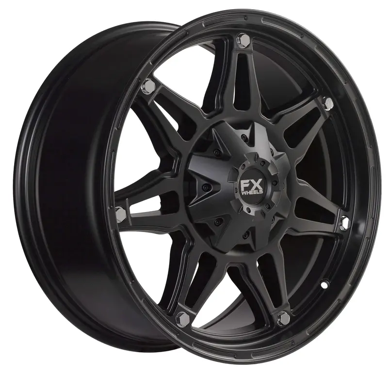 Trailfx 314896112 Cast Aluminum Wheel – 18X9", 6X135Mm/6X139.7Mm, -12Mm Offset, 60° Cone Seat, 106.4Mm Cb 1
