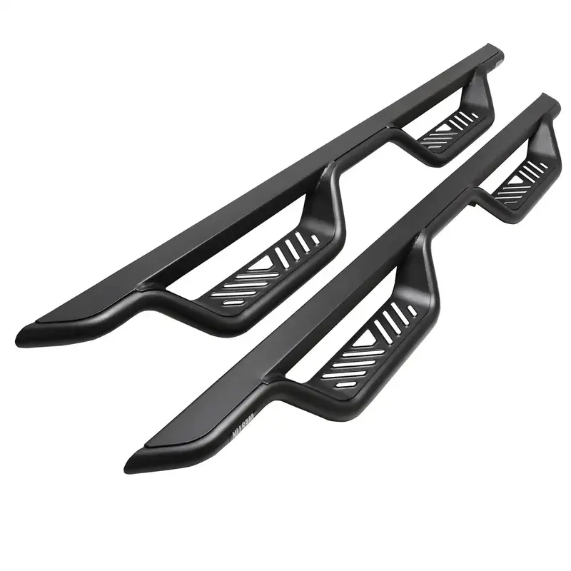 Westin Outlaw Nerf Bars – Textured Black Extended-Cab Side Steps (20-13245) 1